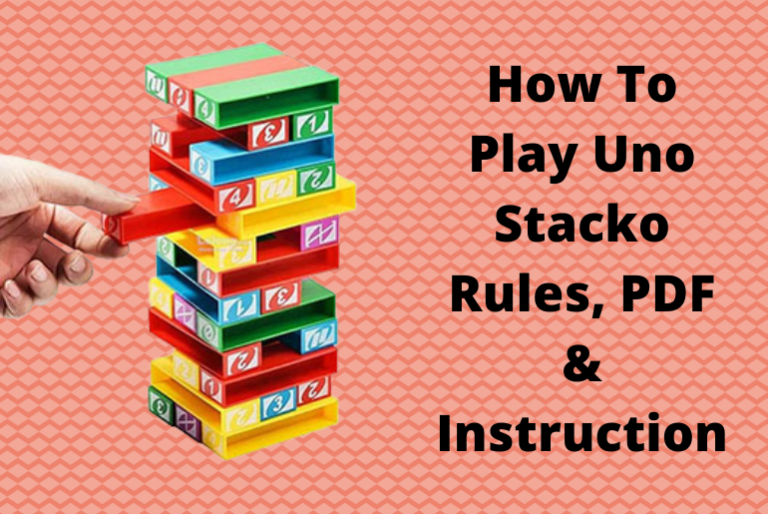 How To Play Uno Stacko – Official Rules