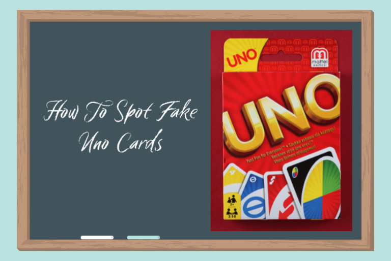How to Spot Fake UNO Cards