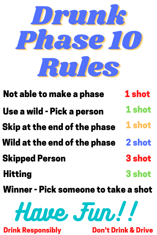 rules for phase ten