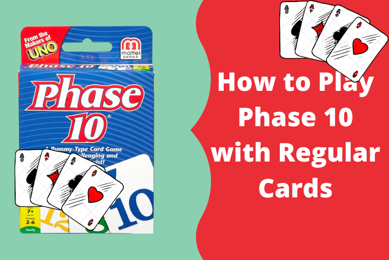 phase ten with regular cards