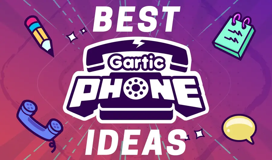 101+ Unique Gartic Phone Game Ideas [Funny, Dirty, Prompt]