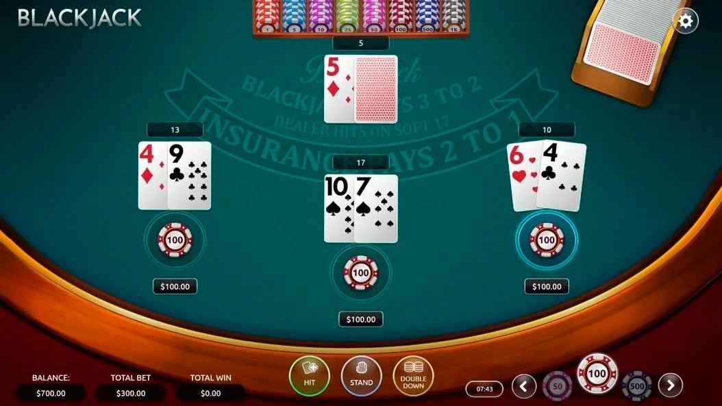 Bluffing In Blackjack